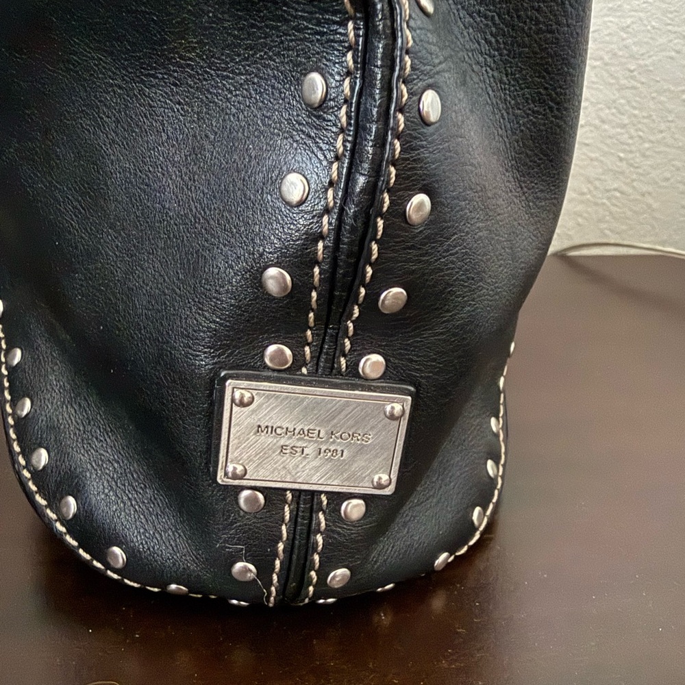 Michael Kors Studded Handbag - Picture 5 of 7